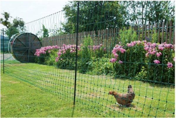 Flytbar hegn til høns 25 meter