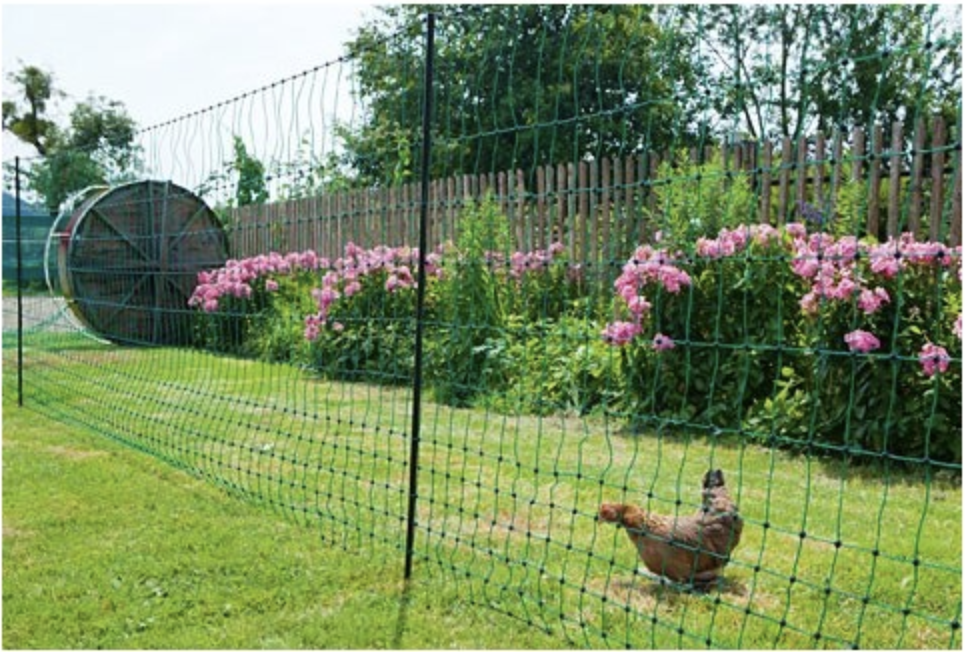 Flytbart hegn l indhegning til høns 25 50 - Vild Med Høns