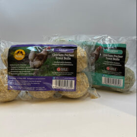 Foderbolde med hvidløg eller tang